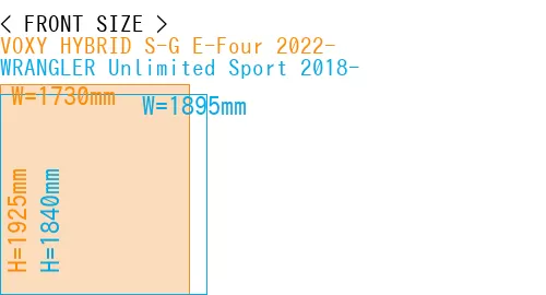 #VOXY HYBRID S-G E-Four 2022- + WRANGLER Unlimited Sport 2018-